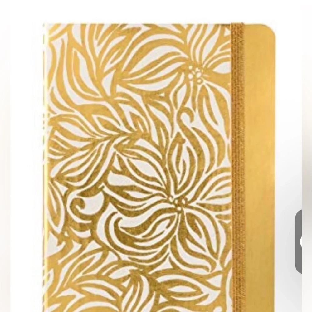 Lilly Pulitzer Swirling Floral Journal with lined sheets and pocket NWT